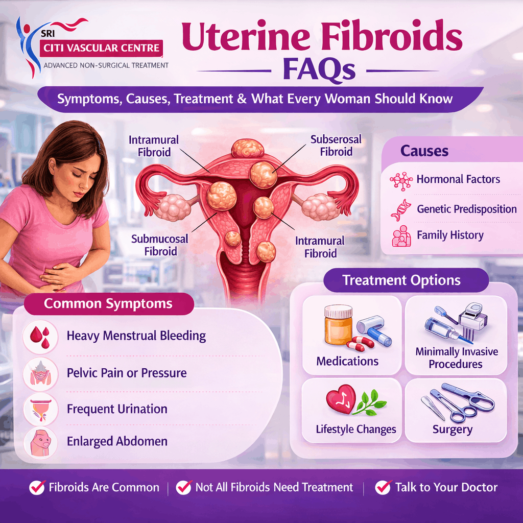 uterine fibroids symptoms causes and treatment explained for women
