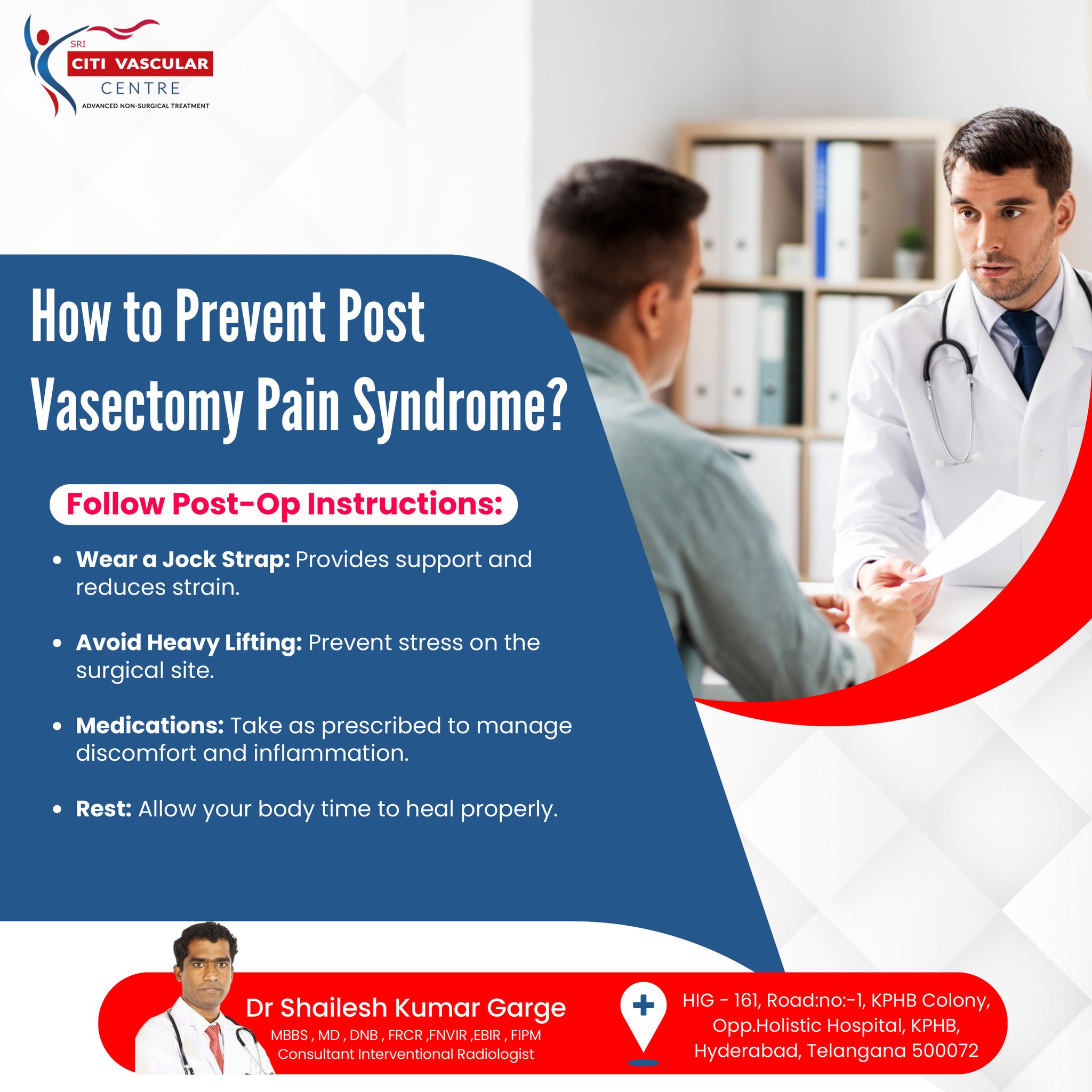 Safe, permanent male contraception in Hyderabad without surgery